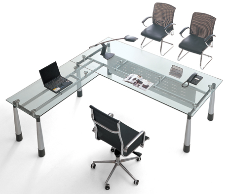 Office Desk|Glass Executive Desk|Office Furniture|Glass Executive Desk|������̨|�����칫��|�����칫̨ CG-BLBT-14